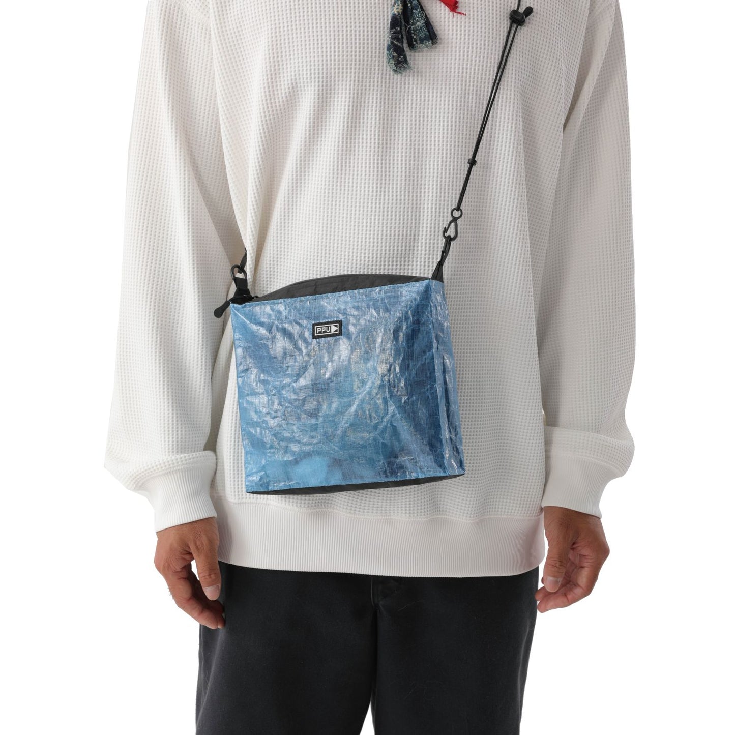 Ultralight Cuben DCF Sqaure Pocket M Sling Bag