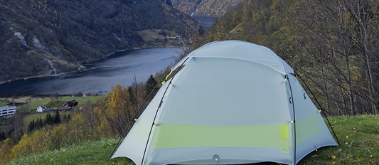 Mountain Spring DuFeng Pro ultralight tent at Birmingham Outdoor Expo