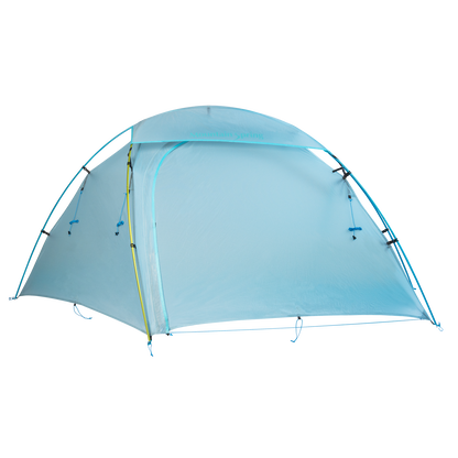 Mountain Spring DuFeng Lite 1P tent in Dawn Blue, front view
