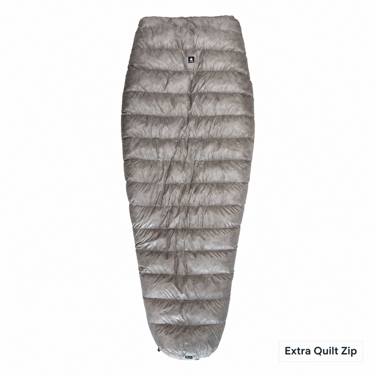 Iceflame Insulated Ultralight Down Quilt – shell fabric close-up