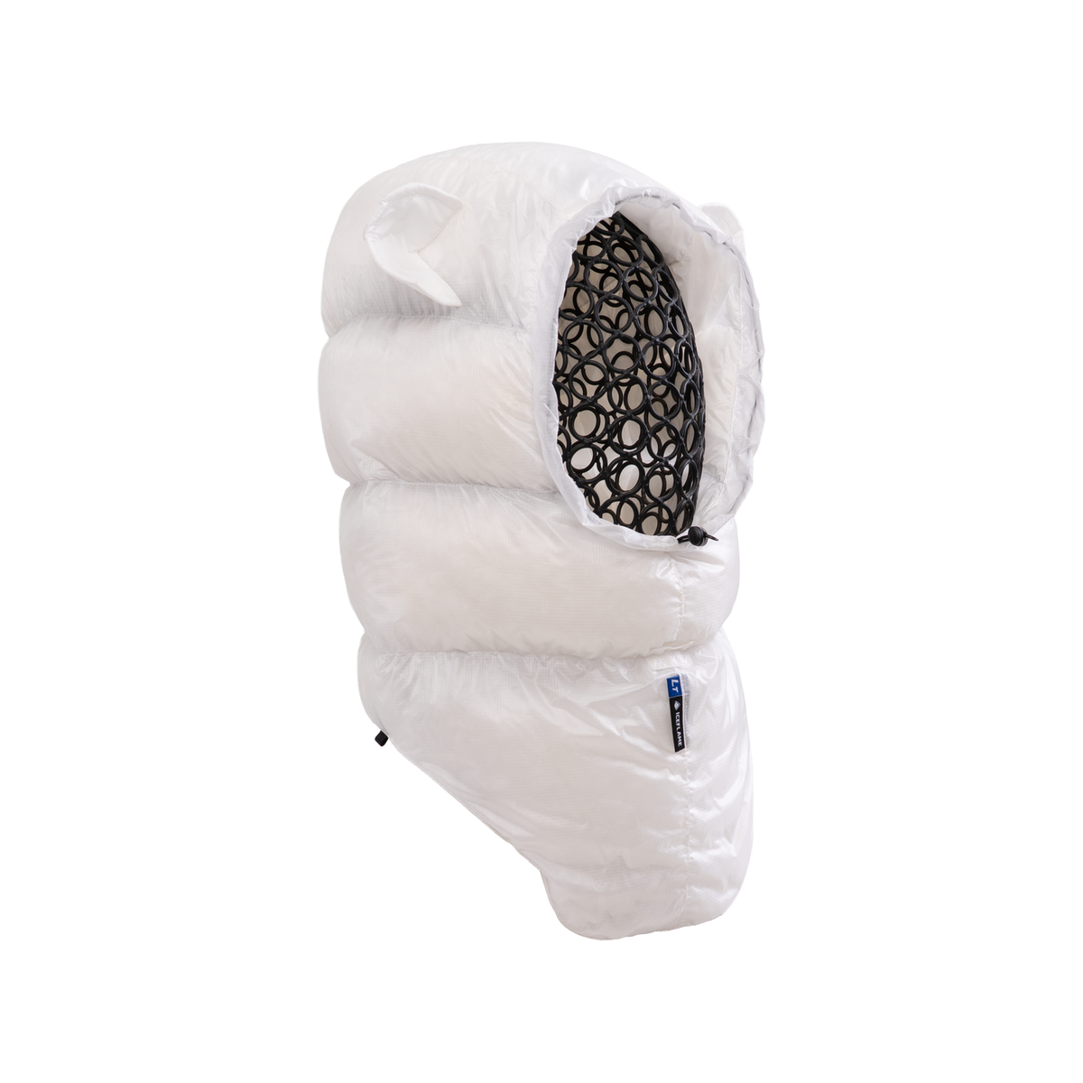 Iceflame Hyperlite Down Hood white front