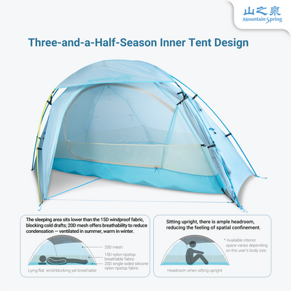 DuFeng Lite three-and-a-half-season inner tent design