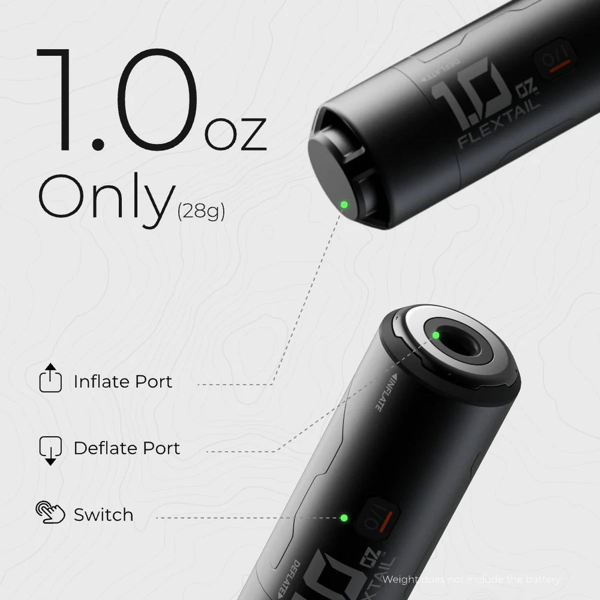 Flextail Zero Pump 2 ports and controls