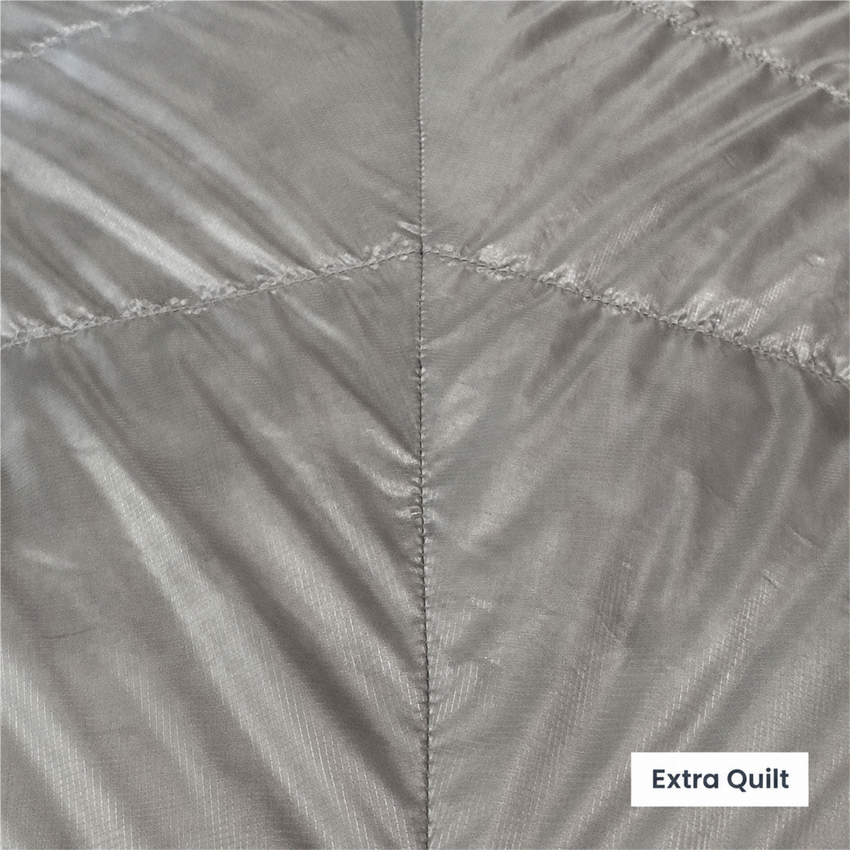 Iceflame Insulated Ultralight Down Quilt – packed bag with dimensions