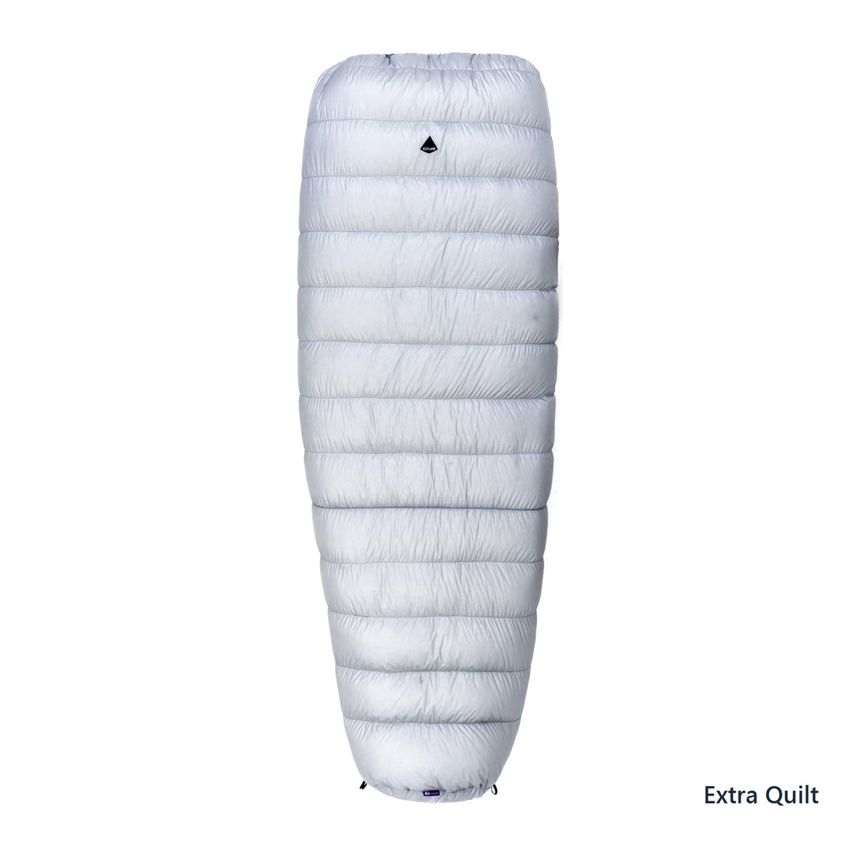 Iceflame Extra Quilt shown from above in a white product view