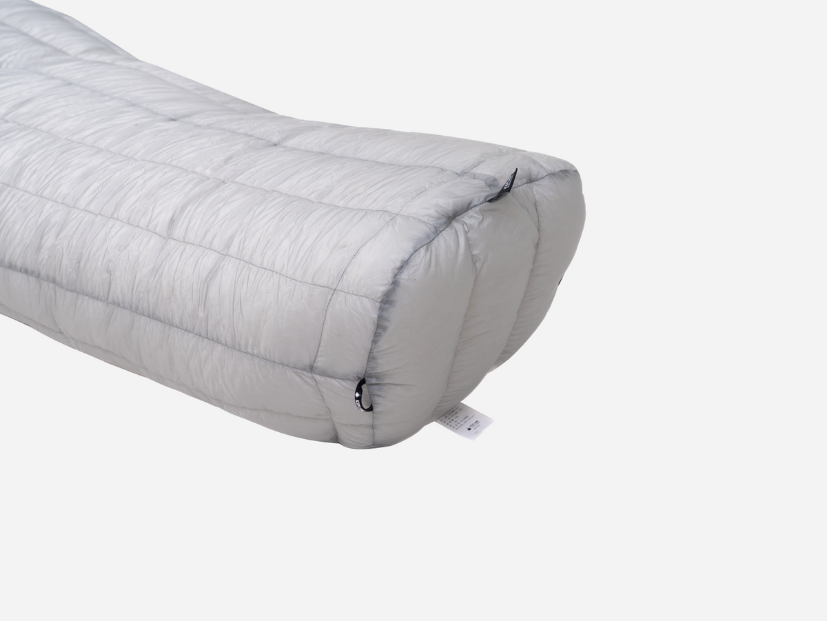 Iceflame Flame EX down sleeping bag – foot box detail