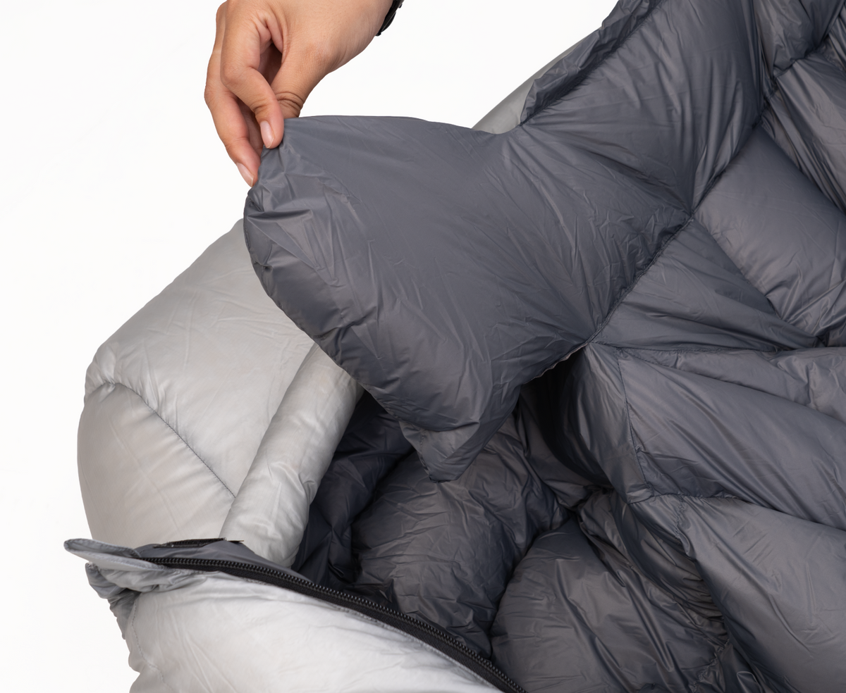 Iceflame Flame EX mummy sleeping bag – insulated inner baffle