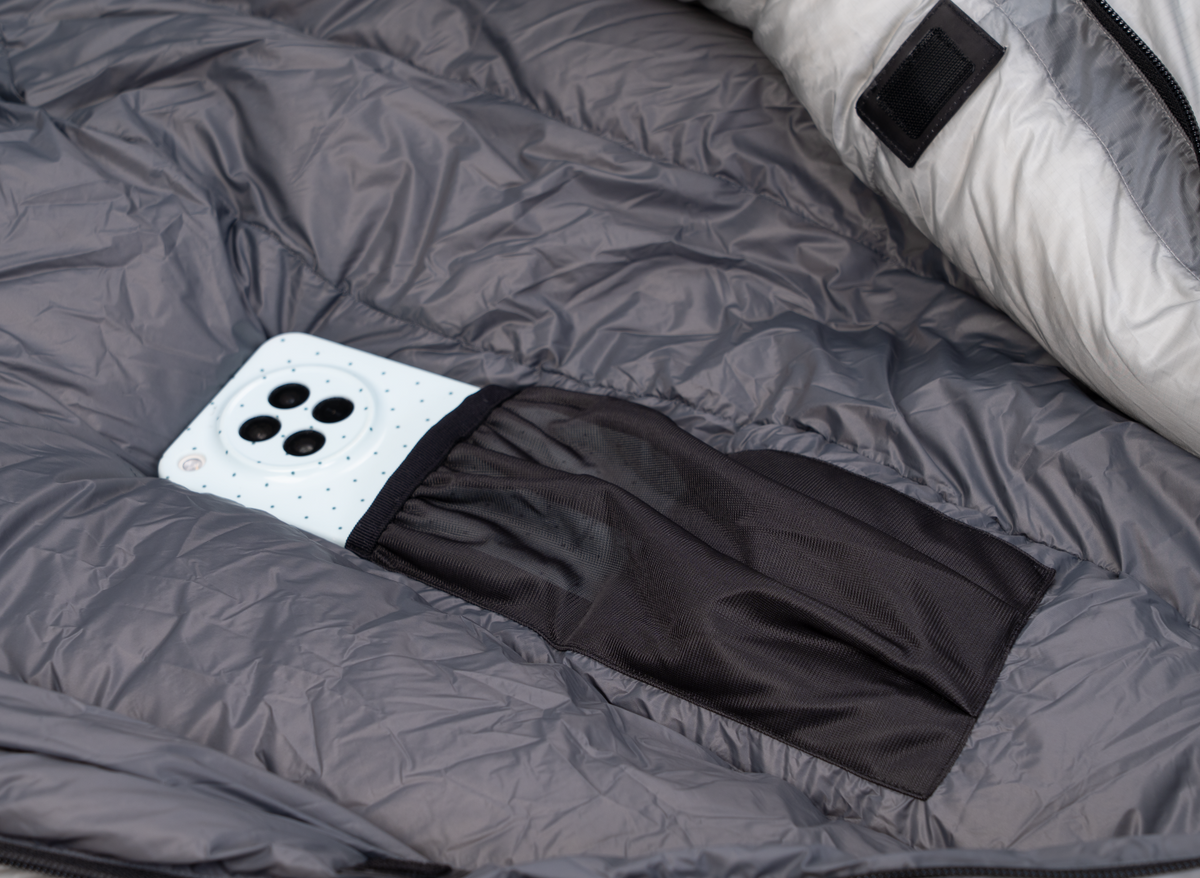 Iceflame Flame EX sleeping bag – inner pocket detail