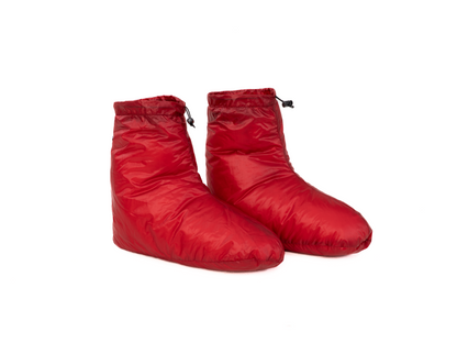 Iceflame down socks – white pair front view