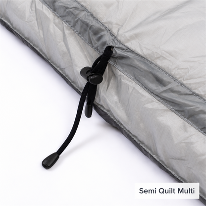 Close-up of Iceflame Semi Quilt Multi edge toggle