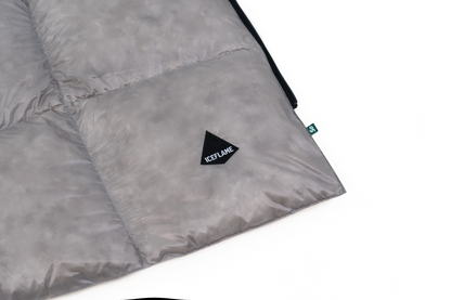 Iceflame NXT down blanket integrated storage pocket