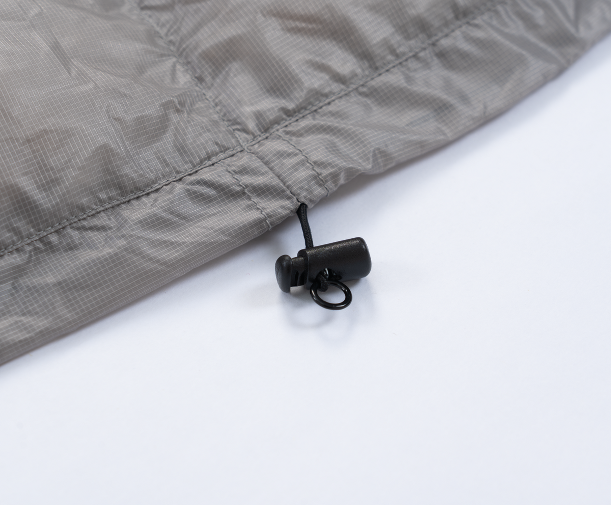 Iceflame NXT down blanket drawcord detail