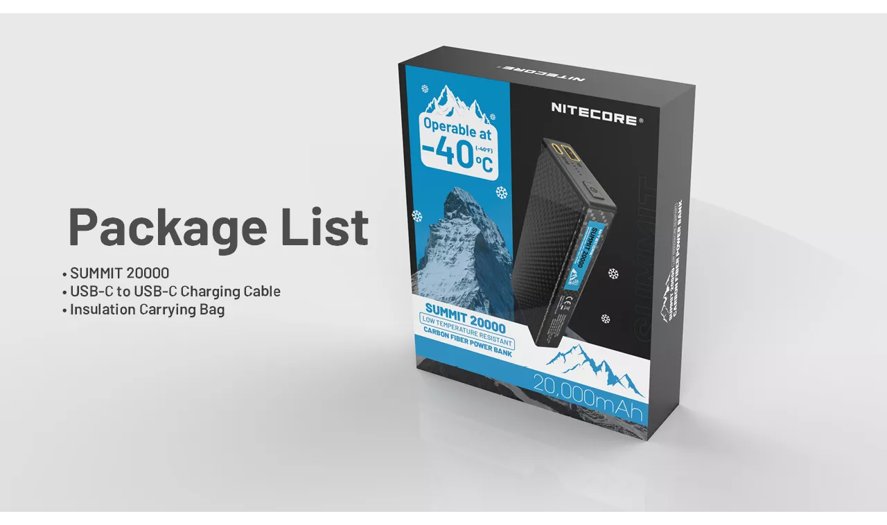 Nitecore SUMMIT 20000