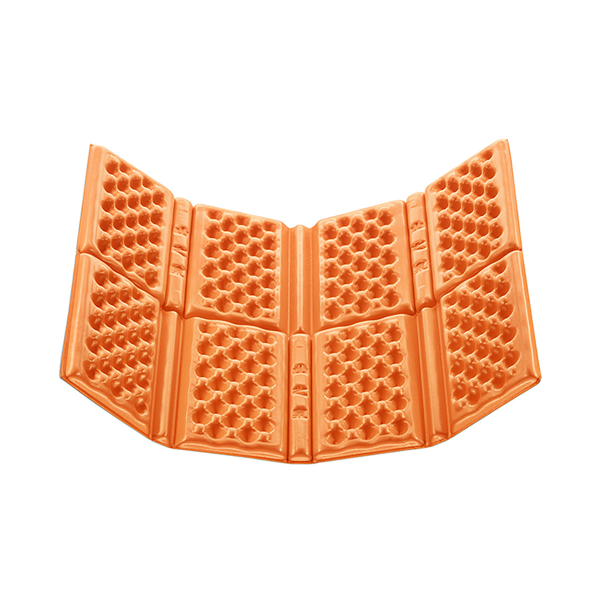 Mountain Spring ultralight folding foam mat – orange folded panels