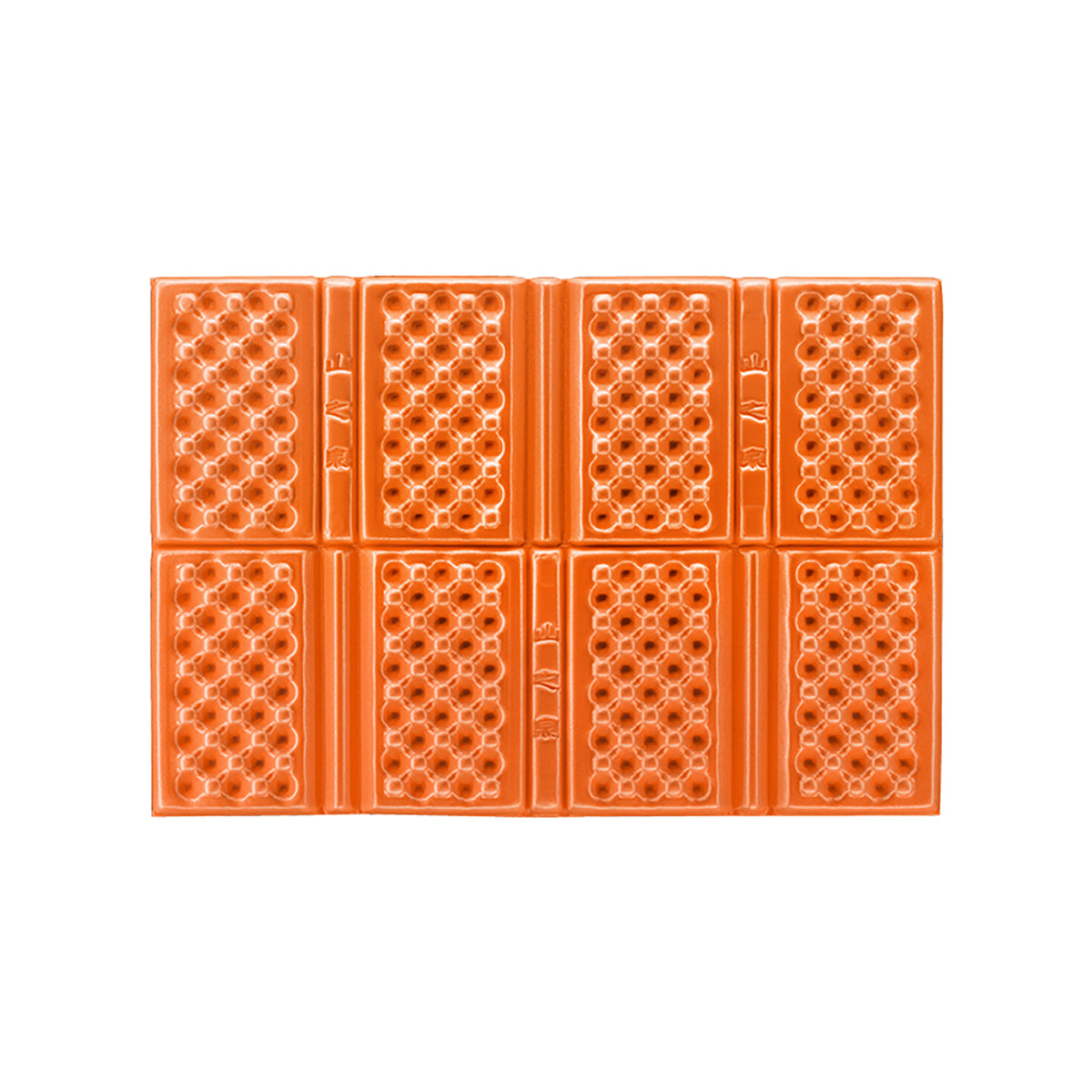 Mountain Spring hiking sit mat – orange flat panels