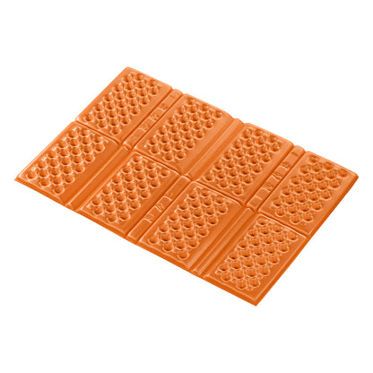 Mountain Spring ultralight folding foam mat – orange open view