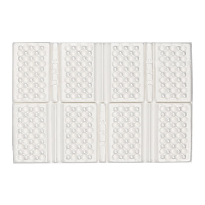 Mountain Spring hiking sit mat in closed-cell foam – white flat view