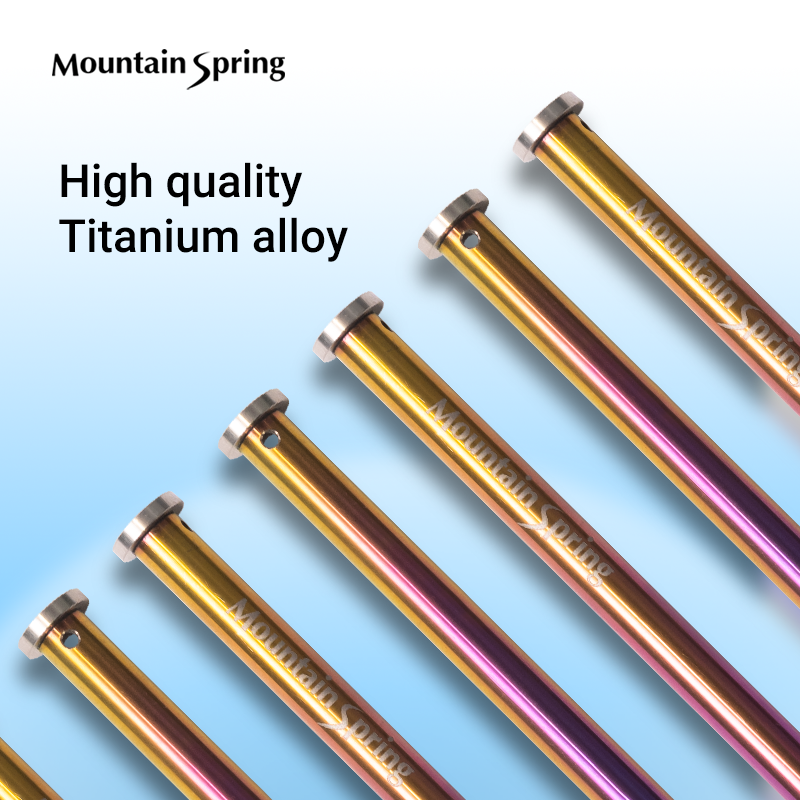 Moutain Spring Titanium Rainbow Peg Set