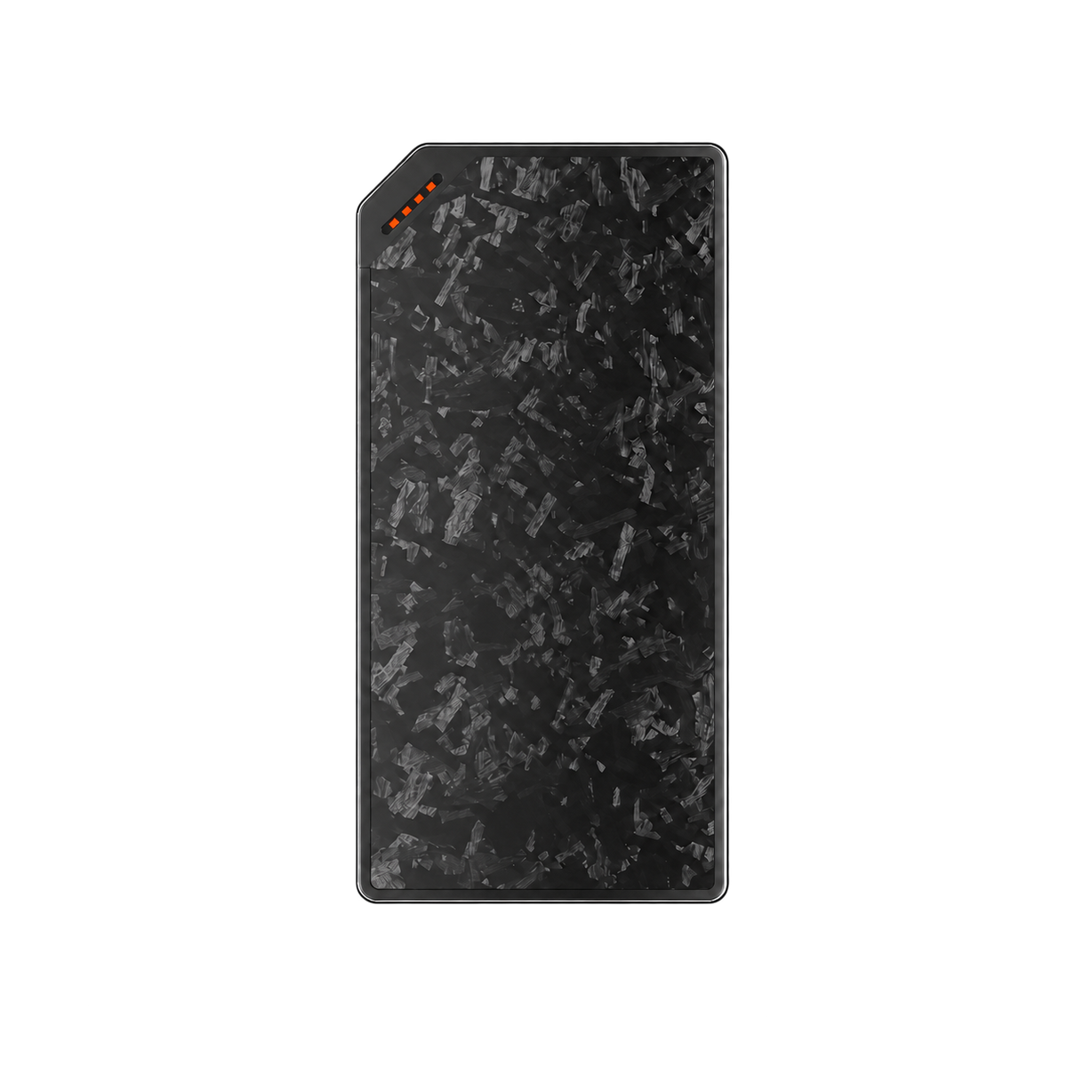 Flextail ZERO POWER 10,000mAh power bank – carbon fibre front
