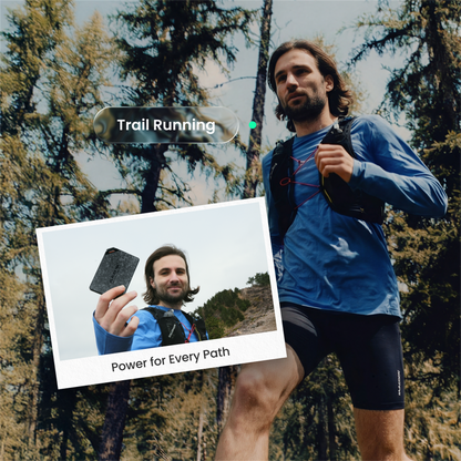 Flextail ZERO POWER power bank for trail running