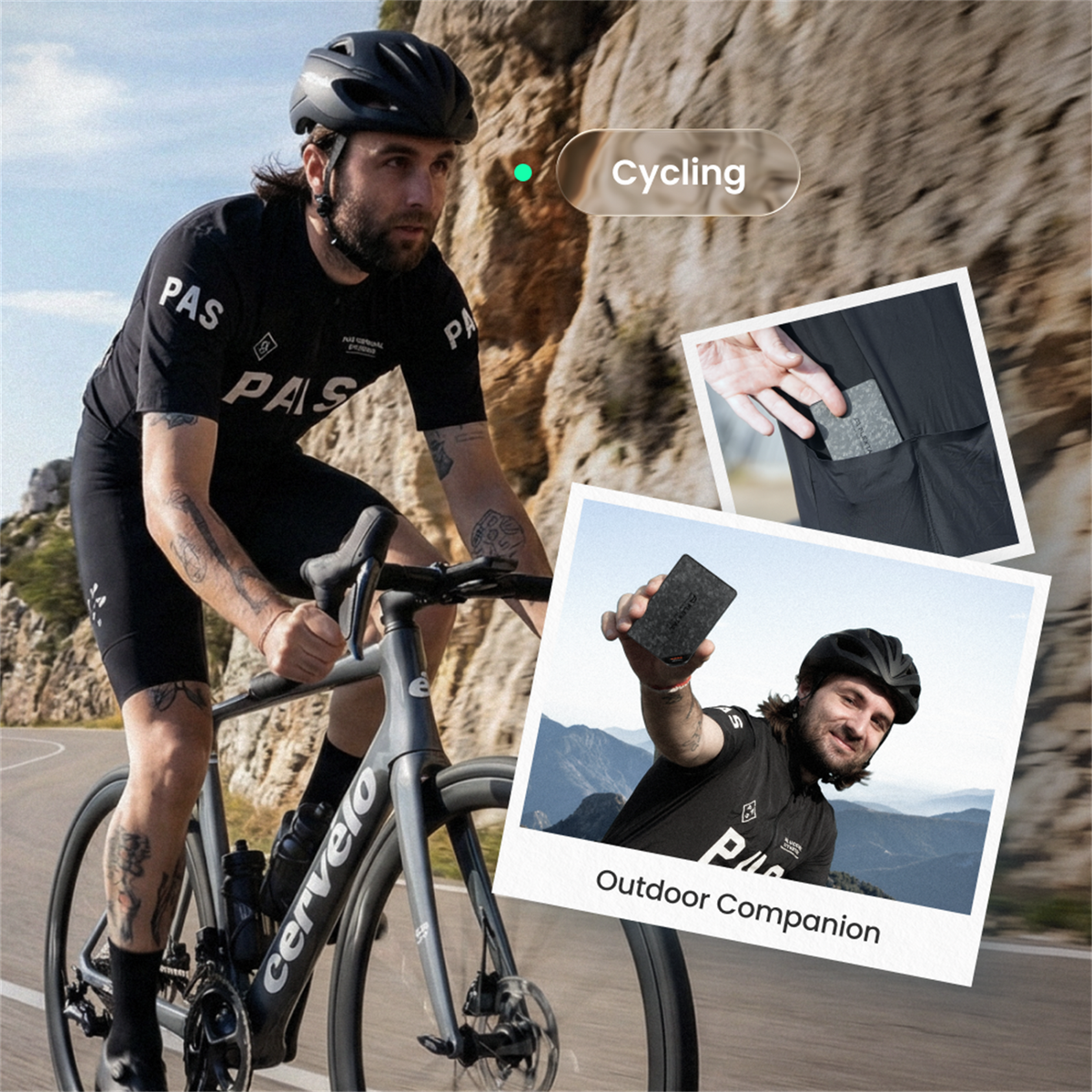 Flextail ZERO POWER power bank for cycling