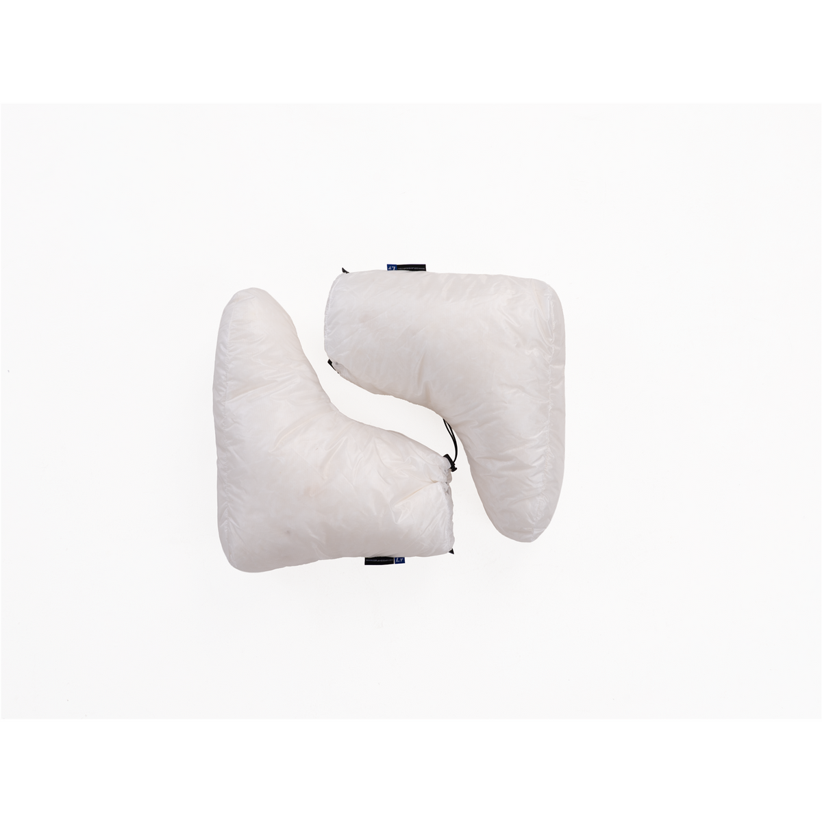 White Iceflame down socks, sole view