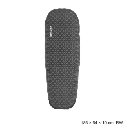 Light Tour sleeping pad R4.2, regular wide 186 × 64 × 10 cm – labelled dimensions