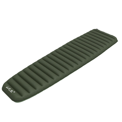 Mountain Spring UL R2M insulated sleeping mat in army green, angled view