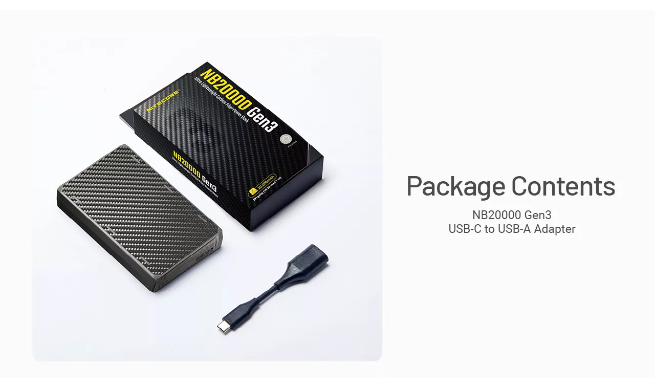 Nitecore NB20000 GEN3