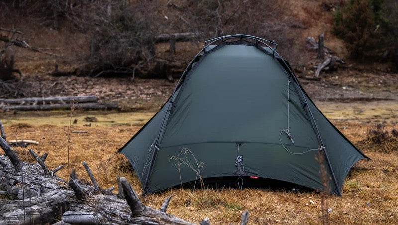 The Free Spirits Saga tent in woodland